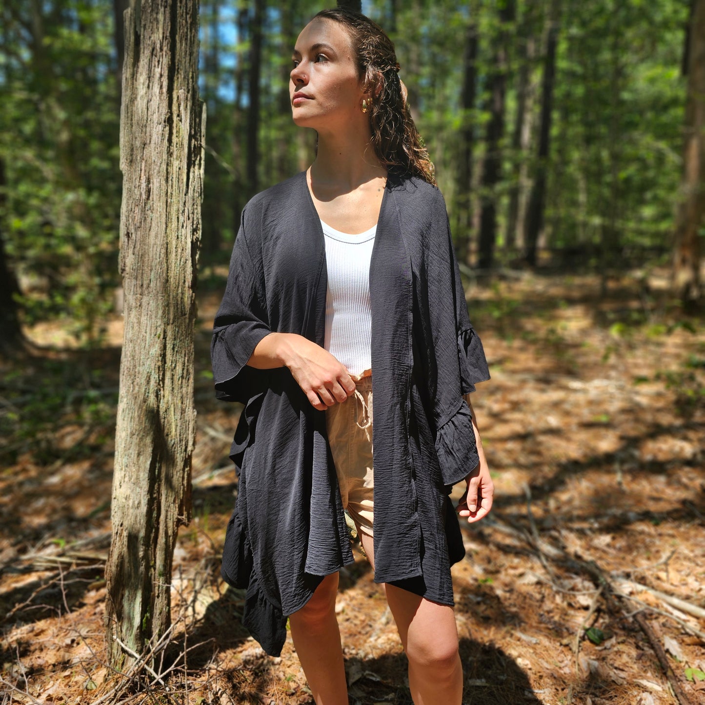 Temerita - Ruffle Kimono
